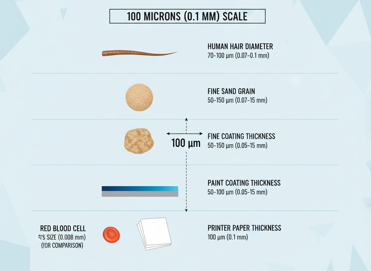 Real-World Applications of 0.1 MM (100 Microns)