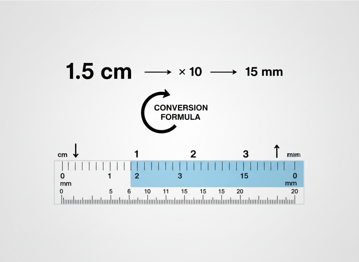 The Conversion Formula: CM to MM