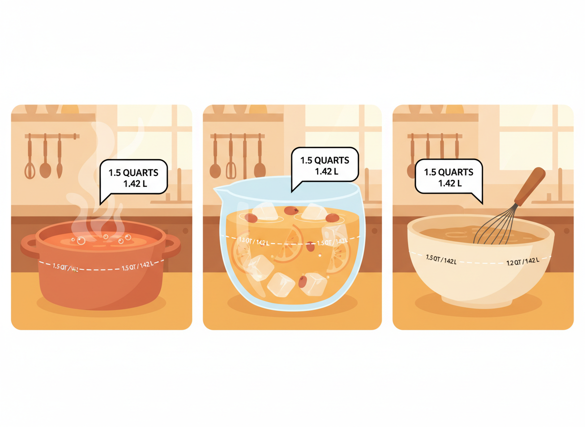 Real-World Kitchen Examples Using 1.5 Quarts