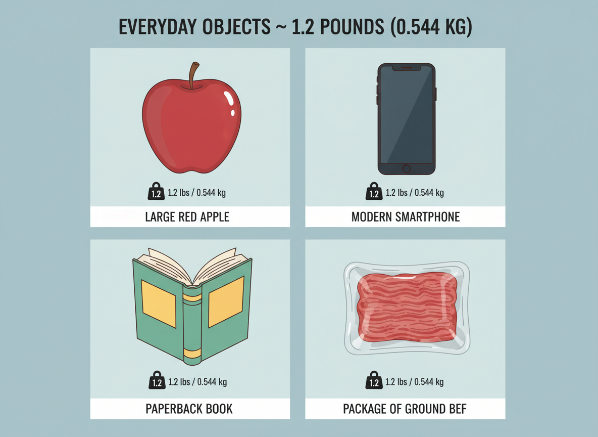 Real-World Examples: What Weighs 1.2 Pounds?