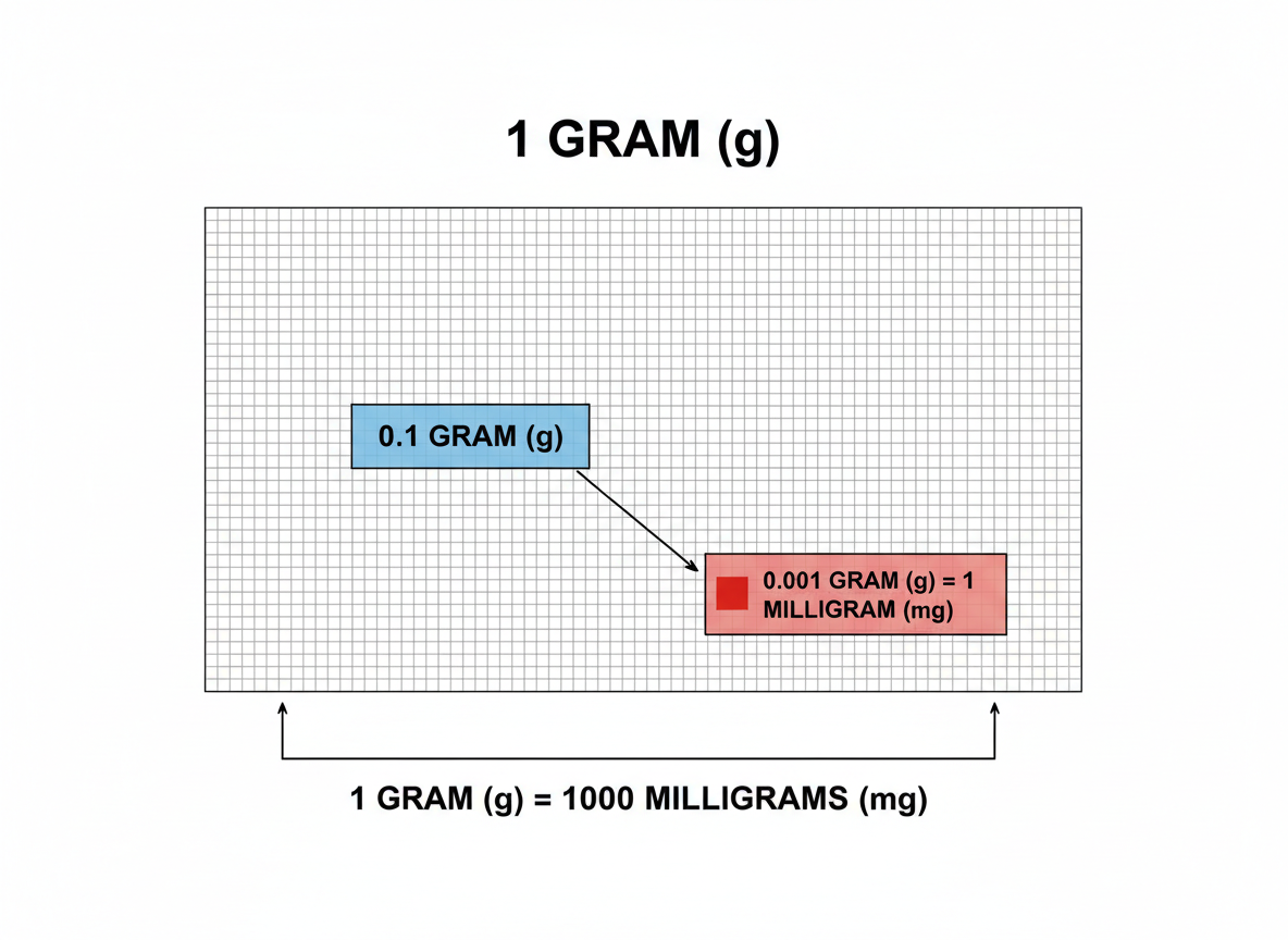Understanding the Conversion: Milligrams vs Grams