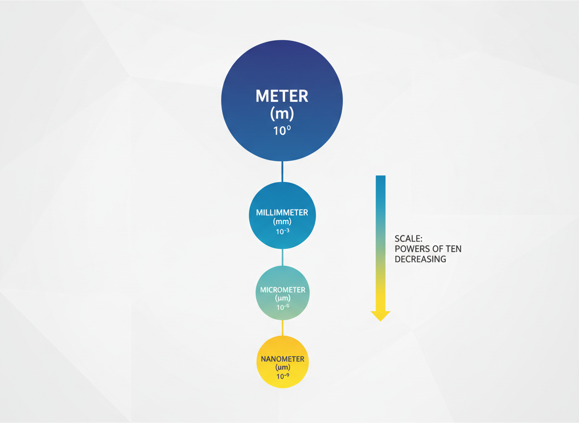 Understanding Nanometers and Meters
