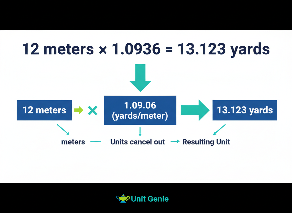 Understanding the 12 Meter to Yard Conversion
