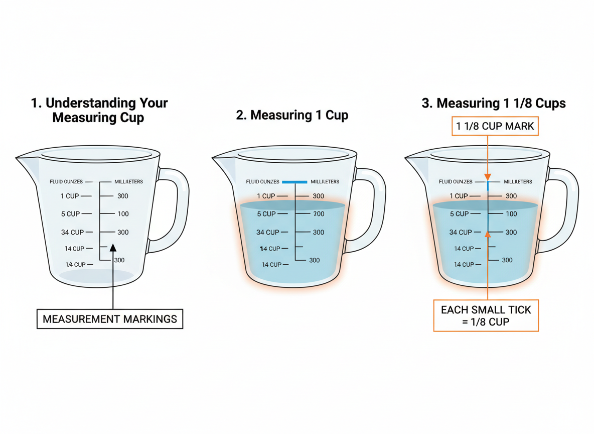 How to Measure 1 1/8 Cup Accurately in Your Kitchen