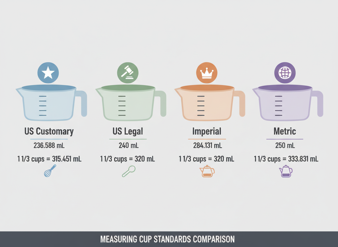 Different Cup Measurement Standards Explained