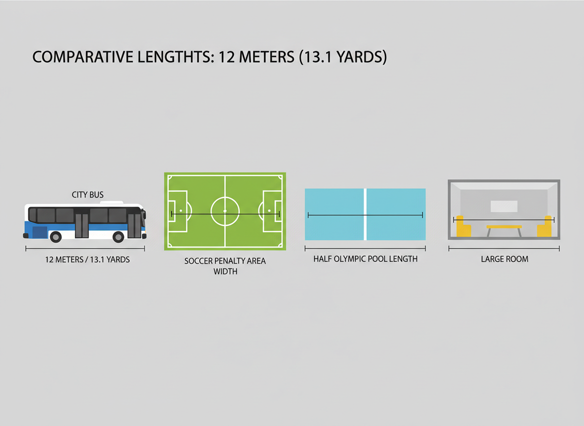 Real-World Examples: What Does 12 Meters Look Like?