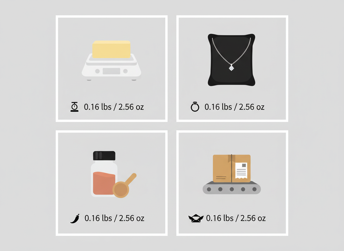 Real-World Examples: When You Need 0.16 lbs (2.56 oz)