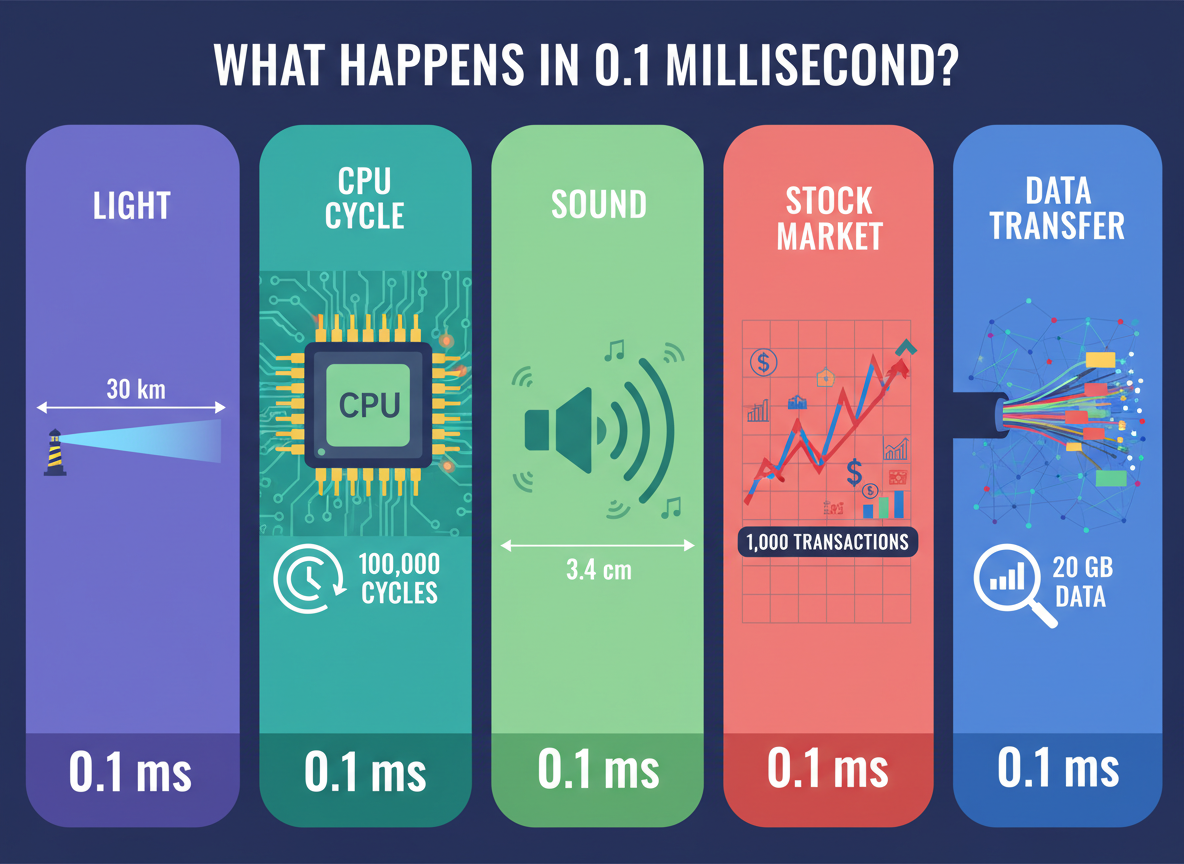What Happens in 0.1 Milliseconds?