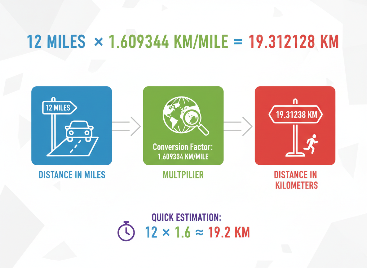 The Conversion Formula: Miles to Kilometers