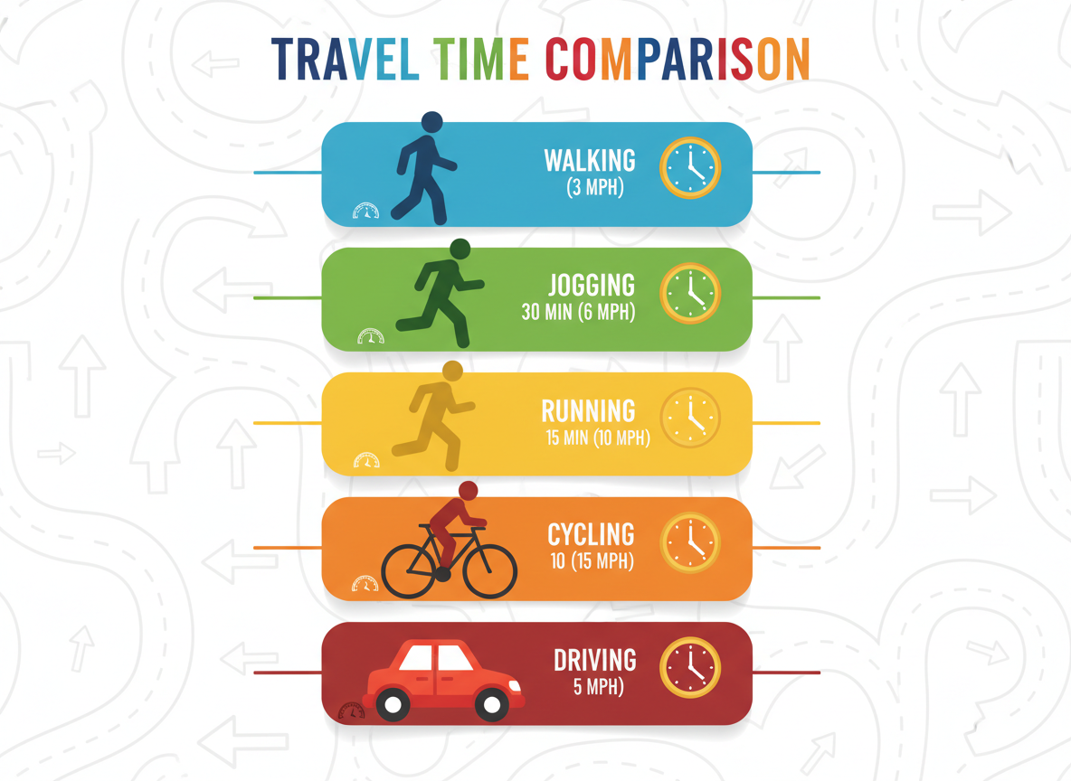 How Long Does It Take to Cover 12 Miles?